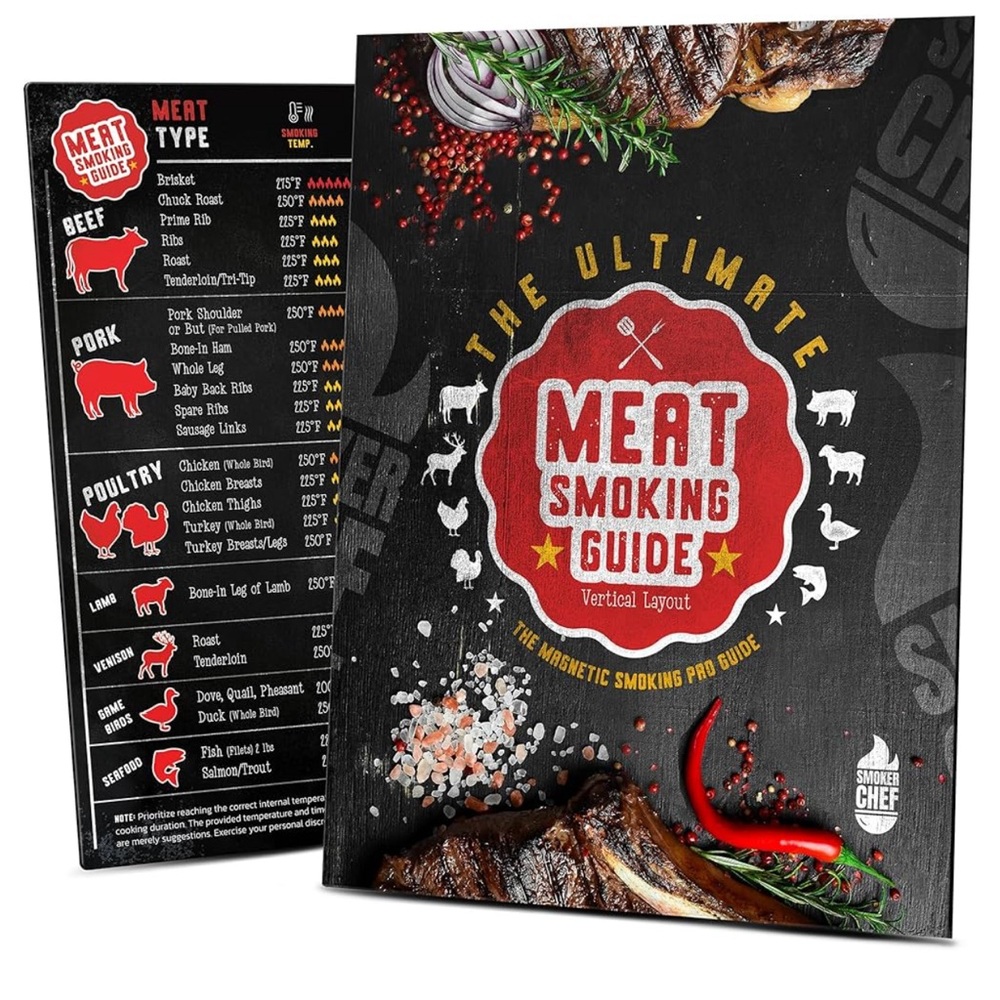 Meat Smoking Guide - Must Have Smoker Accessories for Pellet & Electric Grill